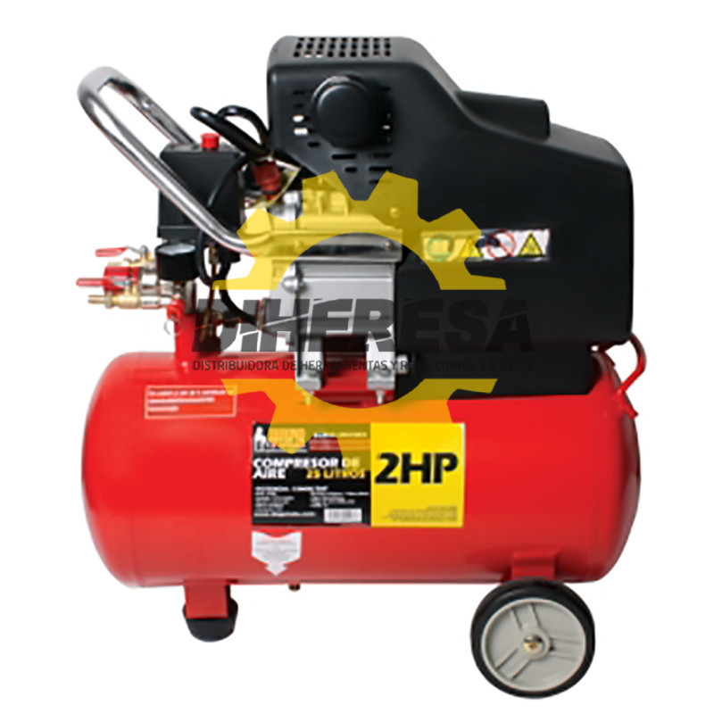 Compresor aire 2hp 25l directo cobre ZM7001 DOGOTULS Compresor aire 2hp 25l directo cobre ZM7001 DOGOTULS