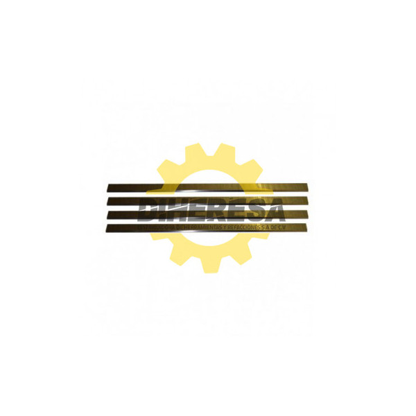 DC-KWJ12 CUCHILLA PARA CANTEADOR DE 12,  12 x 1 x 1/8  (JUEGO DE 4 PZAS) SILVERLINE | DIHERESA