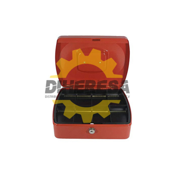 CAJA DE EFECTIVO DE 8 ROJA SILVERLINE | DIHERESA