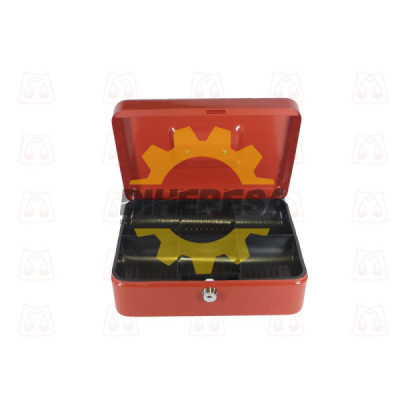 CAJA DE EFECTIVO DE 12 ROJA SILVERLINE | DIHERESA