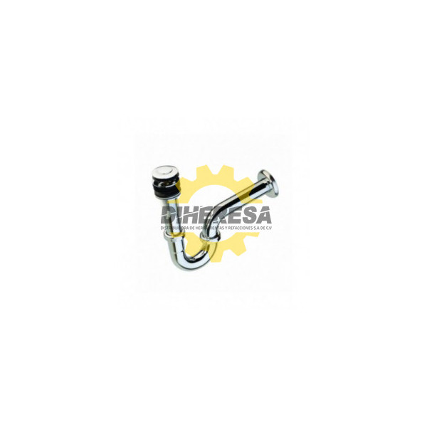 CESPOL PARA LAVABO TIPO MONEDA 1 - 1/4  CUERPO DE LATÓN SILVERLINE | DIHERESA