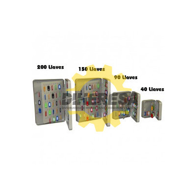 CAJA DE SEGURIDAD PARA 90 LLAVES SILVERLINE | DIHERESA