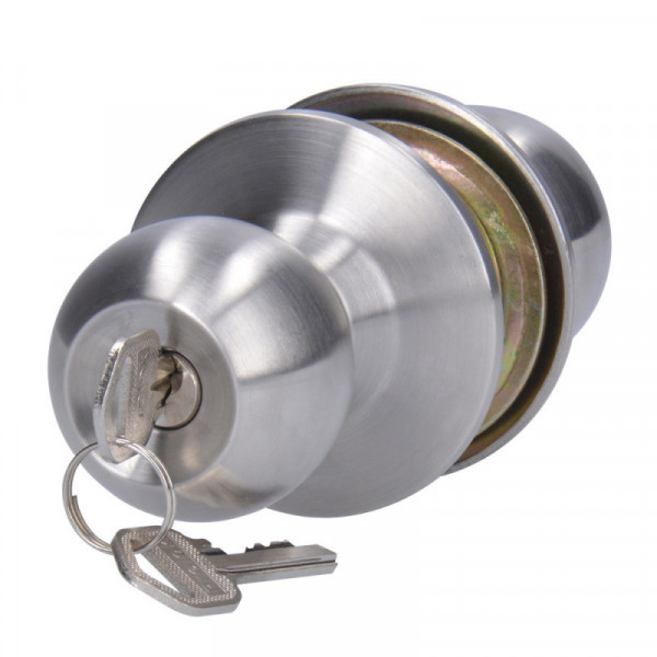 21POP LOCK Pomo cilíndrico bola entrada acero inoxidable LOCK | DIHERESA