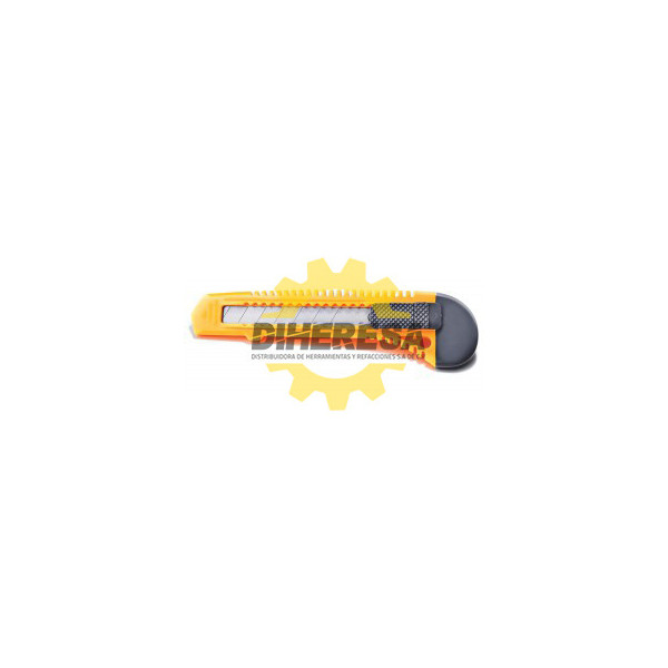 CUTTER DE PE,  CUCHILLA DE 18mm SILVERLINE | DIHERESA