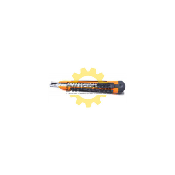 CUTTER DE ABS, CUCHILLA DE 9mm SILVERLINE | DIHERESA