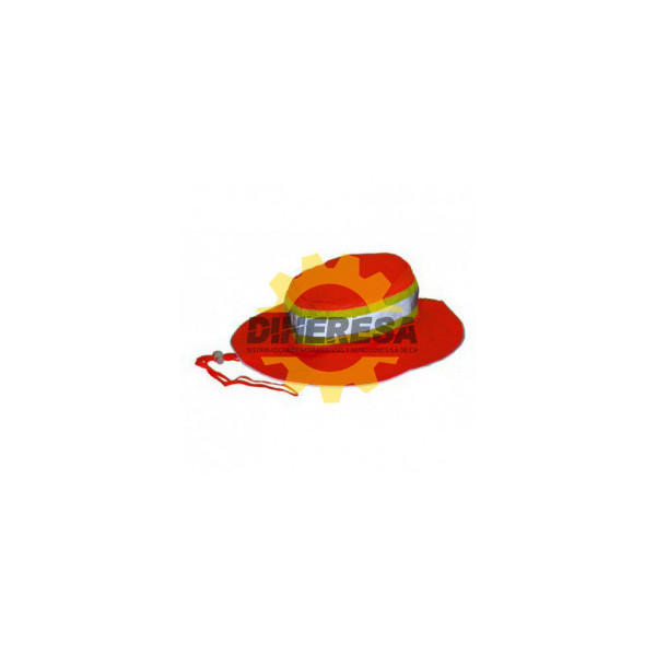 SOMBRERO DE SEGURIDAD REFLEJANTE NARANJA UNITALLA SILVERLINE | DIHERESA