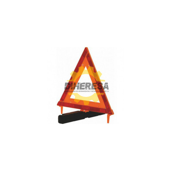 TRIANGULO DE SEGURIDAD PLEGABLE DE  46.5 x 25 x 16.5 CM SILVERLINE | DIHERESA