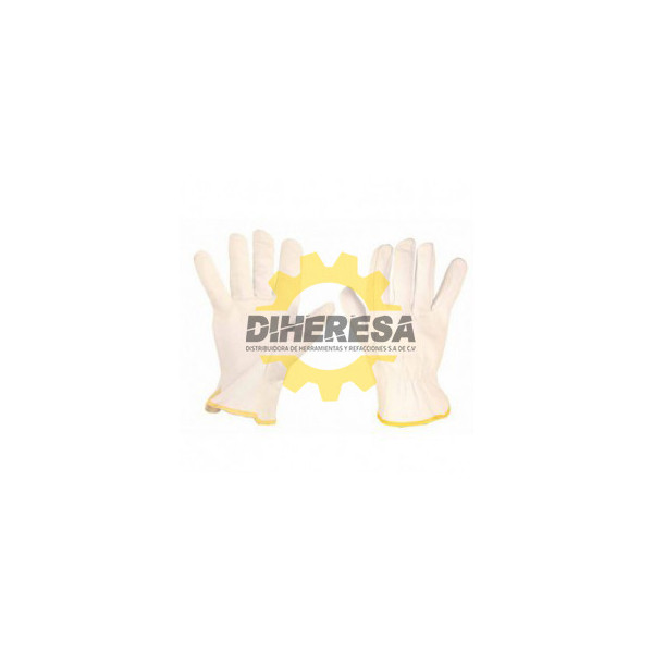 GUANTE BLANCO EN PIEL DE CABRA PARA ELECTRISISTA UNITALLA SILVERLINE | DIHERESA