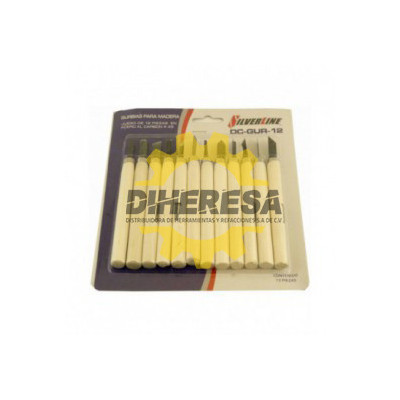GURBIAS JUEGO DE 6 PIEZAS EN ACERO AL CARBON SILVERLINE | DIHERESA
