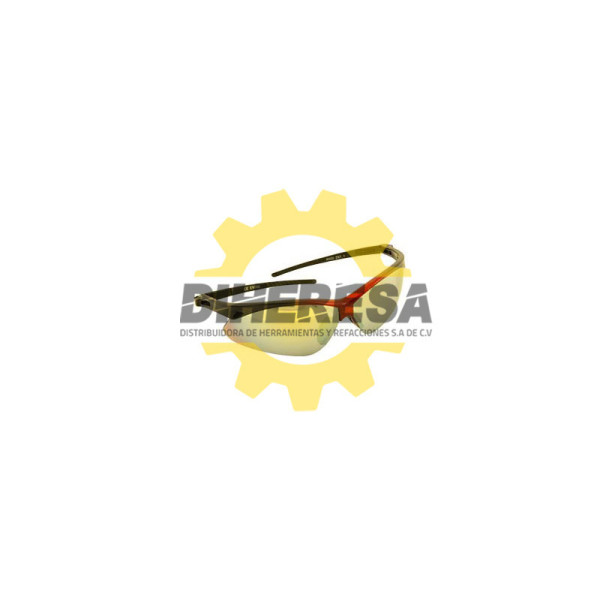 LENTES DE SEGURIDAD ANTI RAYADURAS Y PROTECCION UV - AMARILLOS SILVERLINE | DIHERESA