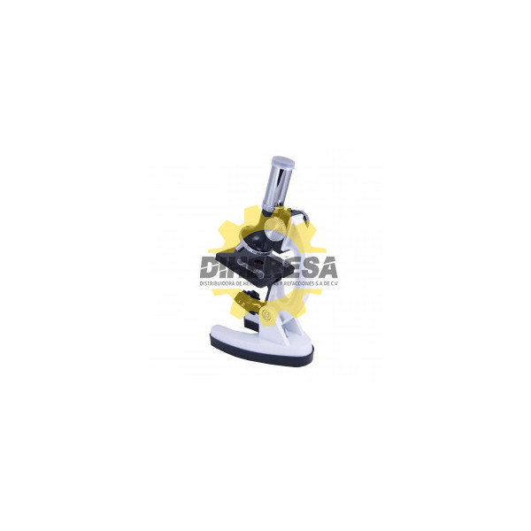 MICROSCOPIO EN ESTUCHE GRIS SILVERLINE | DIHERESA