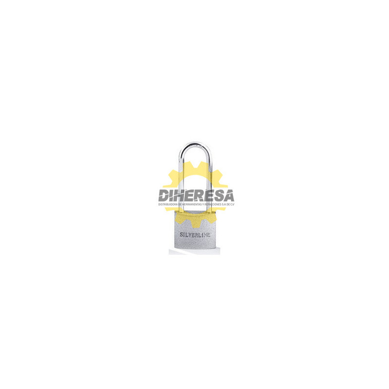 CANDADO PLATEADO, CILINDRO DE BRONCE SILVERLINE | DIHERESA CANDADO PLATEADO, CILINDRO DE BRONCE SILVERLINE | DIHERESA