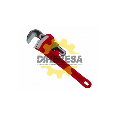 DC-LLST-10 LLAVE STILSON ROJA  10 SILVERLINE