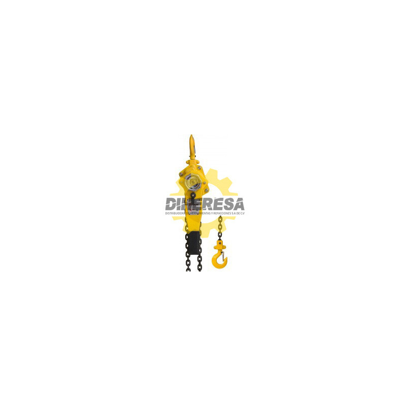 DC-POLIP-P3-4 POLIPASTO DE PALANCA - CAPACIDAD DE 3/4 CON CADENA DE 1.5 MTS SILVERLINE | DIHERESA DC-POLIP-P3-4 POLIPASTO DE PALANCA - CAPACIDAD DE 3/4 CON CADENA DE 1.5 MTS SILVERLINE | DIHERESA