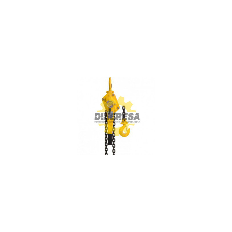 DC-POLIP-P3 POLIPASTO DE PALANCA - CAPACIDAD DE 3 CON CADENA DE 1.5 MTS SILVERLINE | DIHERESA DC-POLIP-P3 POLIPASTO DE PALANCA - CAPACIDAD DE 3 CON CADENA DE 1.5 MTS SILVERLINE | DIHERESA