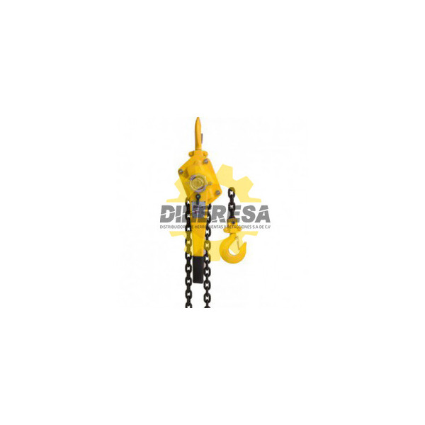 DC-POLIP-P3 POLIPASTO DE PALANCA - CAPACIDAD DE     3   CON CADENA DE  1.5 MTS SILVERLINE | DIHERESA