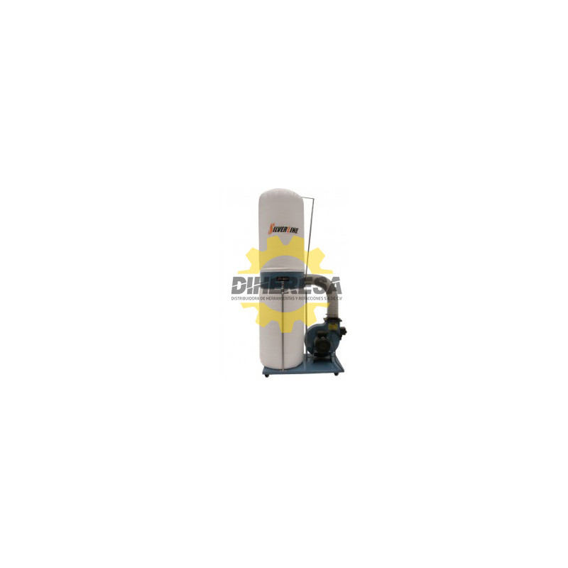 DC-DC2042 COLECTOR DE ASERRIN MOTOR DE ALUMINIO DE 2HP, 110V, MONOFASICO, 1 BOLSA SILVERLINE | DIHERESA DC-DC2042 COLECTOR DE ASERRIN MOTOR DE ALUMINIO DE 2HP, 110V, MONOFASICO, 1 BOLSA SILVERLINE | DIHERESA