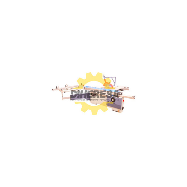 DC-SE2500 SIERRA ESCUADRADORA 2500 MM,  MOTOR 5 HP,  220V,  3 FASES SILVERLINE | DIHERESA
