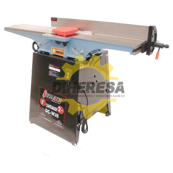 DC-WJ8 CANTEADOR DE 8", MOTOR   2HP,   110/220V,  1 FASE SILVERLINE | DIHERESA