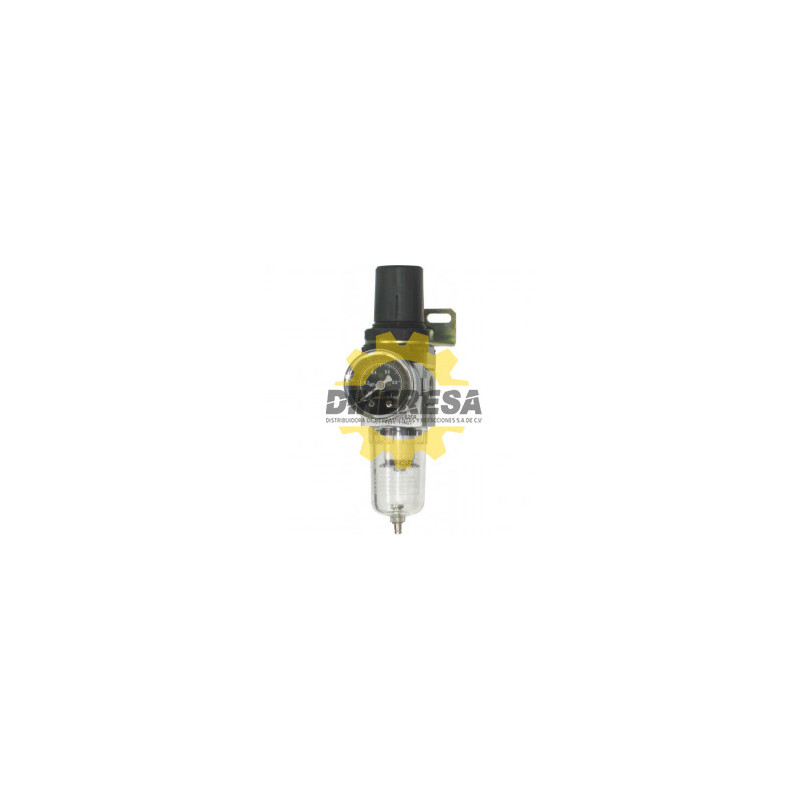 DC-4002FR FILTRO REGULADOR PARA LINEAS DE AIRE DE 1/4 SILVERLINE | DIHERESA DC-4002FR FILTRO REGULADOR PARA LINEAS DE AIRE DE 1/4 SILVERLINE | DIHERESA