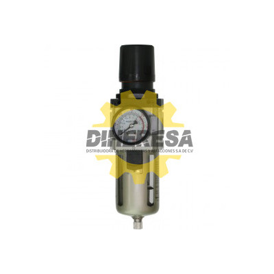 DC-4010FR FILTRO REGULADOR PARA LINEAS DE AIRE DE 1/2 SILVERLINE | DIHERESA