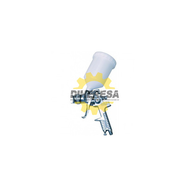 DC-AS1002 PISTOLA PARA PINTAR ALIMENTADA POR GRAVEDAD 600 cc. SILVERLINE | DIHERESA