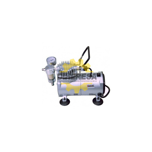DC-MA1000A COMPRESOR MINI, MOTOR 1/8 HP,  110V, MONOFASICO SILVERLINE | DIHERESA