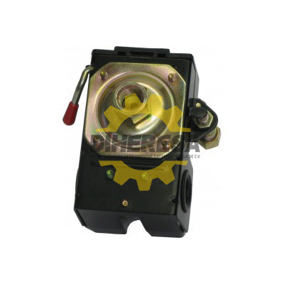 DC-PS10-L4H INTERRUPTOR DE PRESION AUTOM. TIPO ITALIANO, 95 - 125 P.S.I., C/MANIFOLD Y VALVULA DE DESC. SILVERLINE | DIHERESA