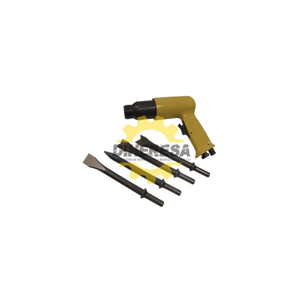 DC-T2020-R MARTILLO NEUMATICO DE 190 mm, CON 4 PUNTAS,  4,500 GOLPES/MIN,  90 PSI,  4 CFM SILVERLINE | DIHERESA