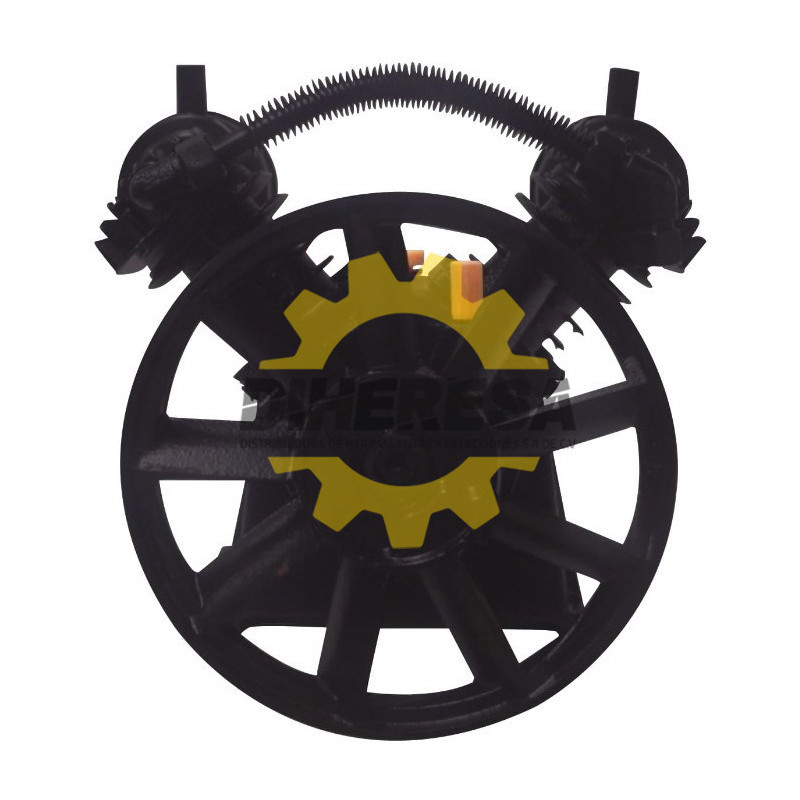 PS-20 CABEZAL PARA COMPRESOR 2 HP, 2 x 51 MM, 1 ETAPA SILVERLINE | DIHERESA PS-20 CABEZAL PARA COMPRESOR 2 HP, 2 x 51 MM, 1 ETAPA SILVERLINE | DIHERESA