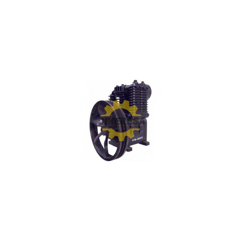 PS-50T CABEZAL PARA COMPRESOR   5 HP,     1 x 105 MM,   1 x 55 MM,     2 ETAPAS SILVERLINE | DIHERESA