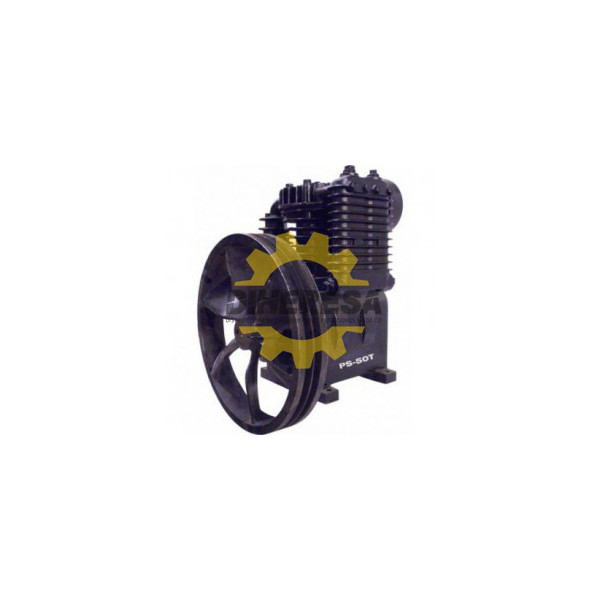 PS-50T CABEZAL PARA COMPRESOR   5 HP,     1 x 105 MM,   1 x 55 MM,     2 ETAPAS SILVERLINE | DIHERESA