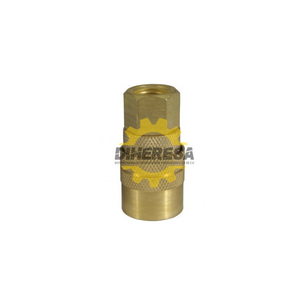DC-ACOP1-4 ACOPLADOR RAPIDO DE LATON DE 1/4 SILVERLINE | DIHERESA