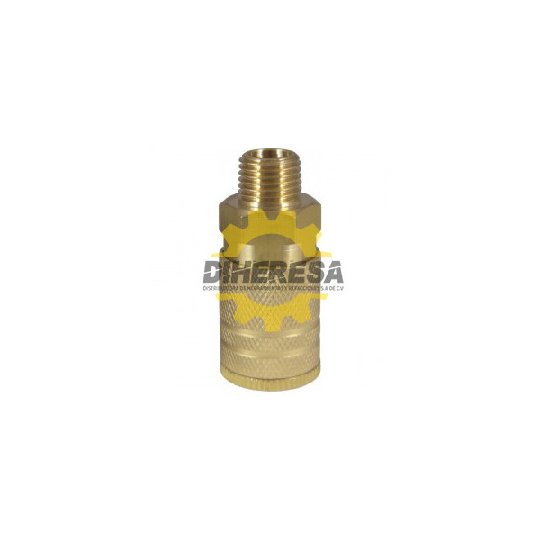 DC-COP1-4-RM-20 COPLE RAPIDO CONEXI�N TIPO MACHO DE 1/4 SILVERLINE | DIHERESA