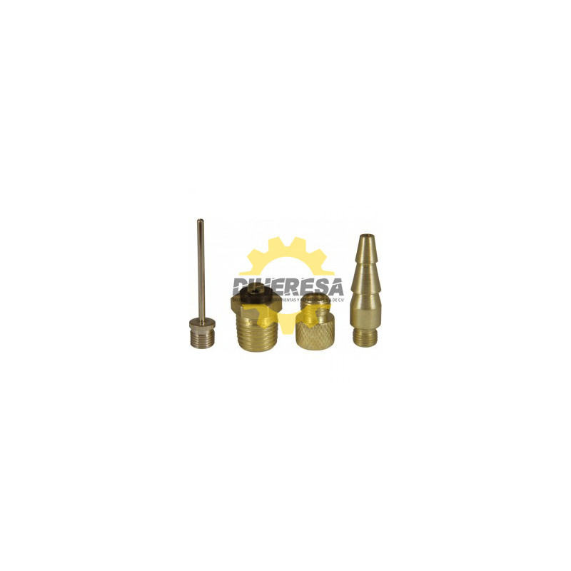 DC-KINF4 JUEGO DE CABEZAS INFLADORAS - SET DE 4 PIEZAS SILVERLINE | DIHERESA DC-KINF4 JUEGO DE CABEZAS INFLADORAS - SET DE 4 PIEZAS SILVERLINE | DIHERESA