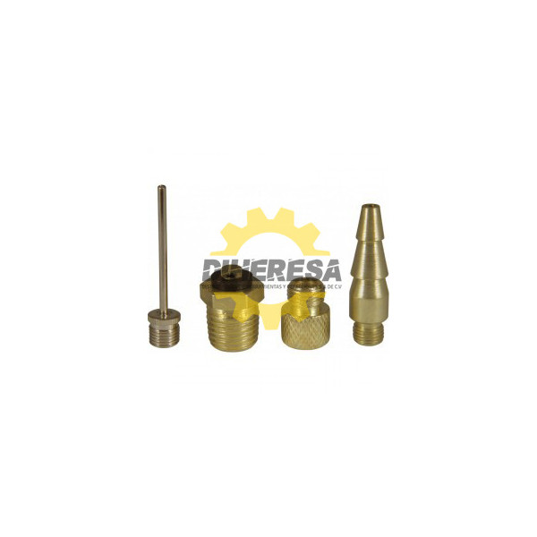 DC-KINF4 JUEGO DE CABEZAS INFLADORAS - SET DE  4 PIEZAS SILVERLINE | DIHERESA
