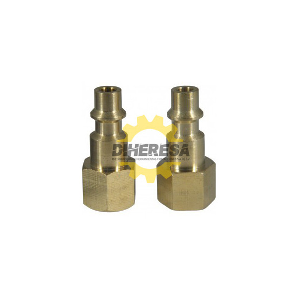 DC-NIP1-4-RH-20 NIPLE RAPIDO HEMBRA DE 1/4 - SET DE  20 PIEZAS SILVERLINE | DIHERESA