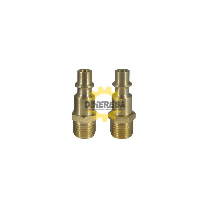 DC-NIP1-4-RM-20 NIPLE RAPIDO MACHO DE 1/4 - SET DE 20 PIEZAS SILVERLINE | DIHERESA DC-NIP1-4-RM-20 NIPLE RAPIDO MACHO DE 1/4 - SET DE 20 PIEZAS SILVERLINE | DIHERESA