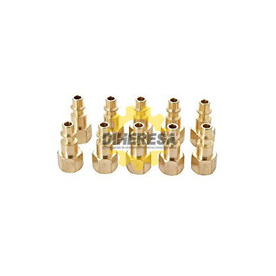 DC-NIP3-8-20 NIPLE DE 3/8 - SET DE  20 PIEZAS SILVERLINE | DIHERESA
