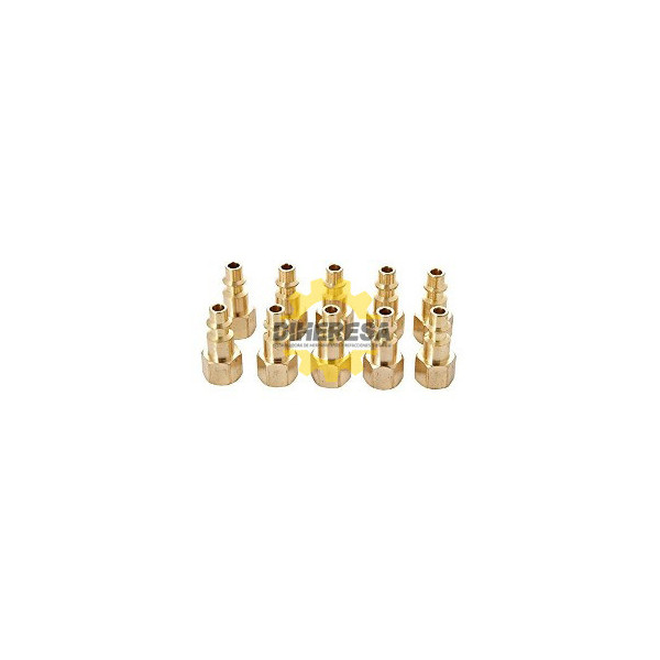 DC-NIP3-8-20 NIPLE DE 3/8 - SET DE  20 PIEZAS SILVERLINE | DIHERESA