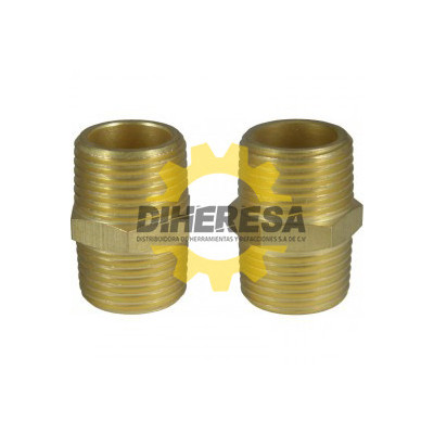DC-NIP3-8-RM-20 NIPLE RAPIDO MACHO DE 3/8 - SET DE  20 PIEZAS SILVERLINE | DIHERESA