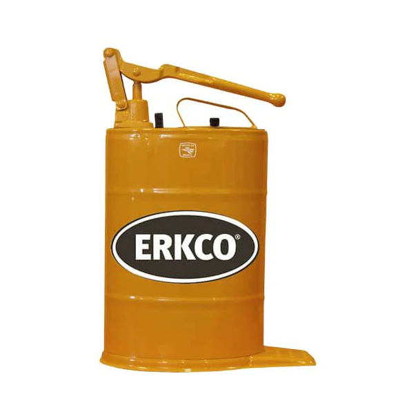 101 Cubeta manual para grasa 19 Kg. Ovalada ERKCO