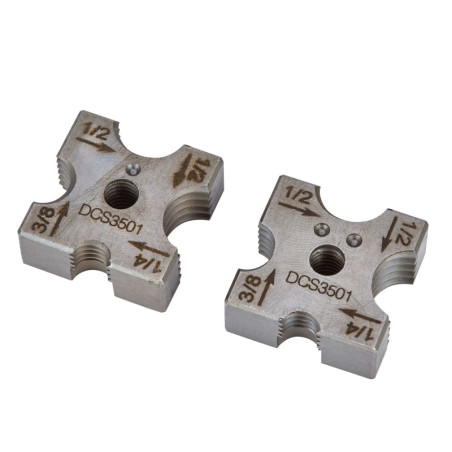DCS3501 JGO. CUCHILLAS DE CORTE TROQUELAMIENTO 1/4", 3/8", 1/2"