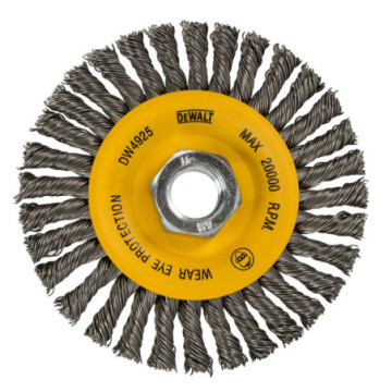 DW4925 CARDA ALAMBRE DE CARBONO 4"X5/8" - 11 HP .020