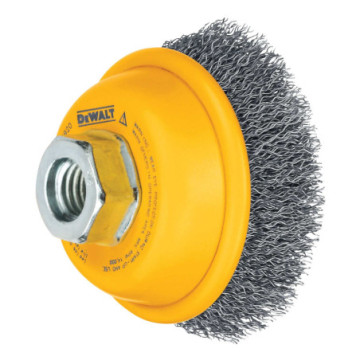 DW4920 CARDA COPA DE ALAMBRE CARBONO 3"X5/8" -11 HP .014