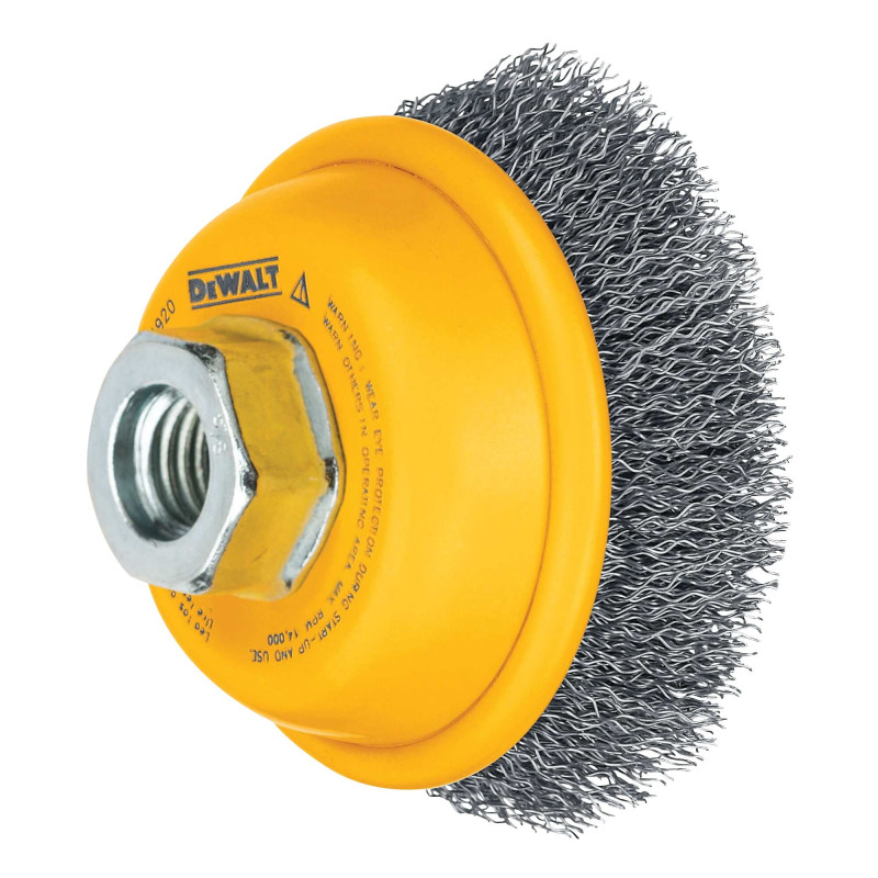 DW4920 CARDA COPA DE ALAMBRE CARBONO 3"X5/8" -11 HP .014 DW4920 CARDA COPA DE ALAMBRE CARBONO 3"X5/8" -11 HP .014