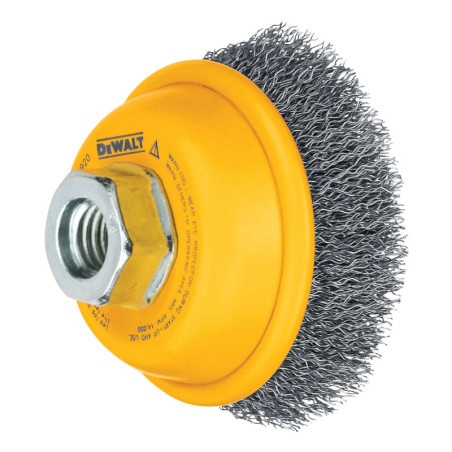 DW4920 CARDA COPA DE ALAMBRE CARBONO 3"X5/8" -11 HP .014