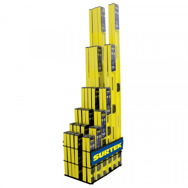 126121 SURTEK Rack con 36 niveles de aluminio Surtek | DIHERESA