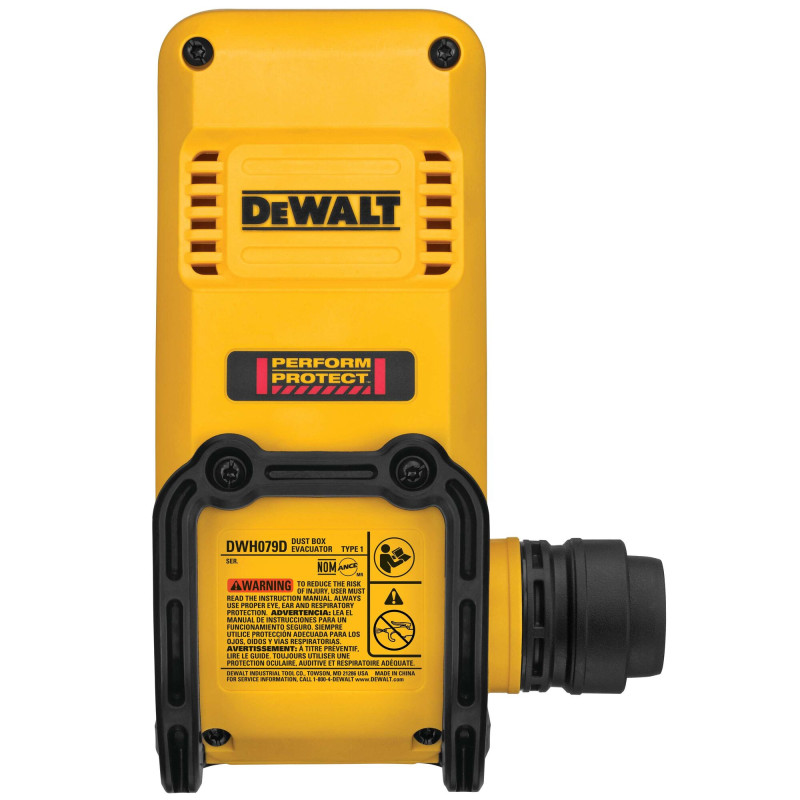 DWH079D EVACUADOR DE CAJAS DE POLVO P/MARTILLO ROTATIVO DWH079D EVACUADOR DE CAJAS DE POLVO P/MARTILLO ROTATIVO