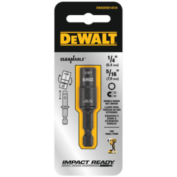 DWADEND14516 ADAPTADOR DESMONTABLE DOBLE EXTREMO 1/2" X 5/16"